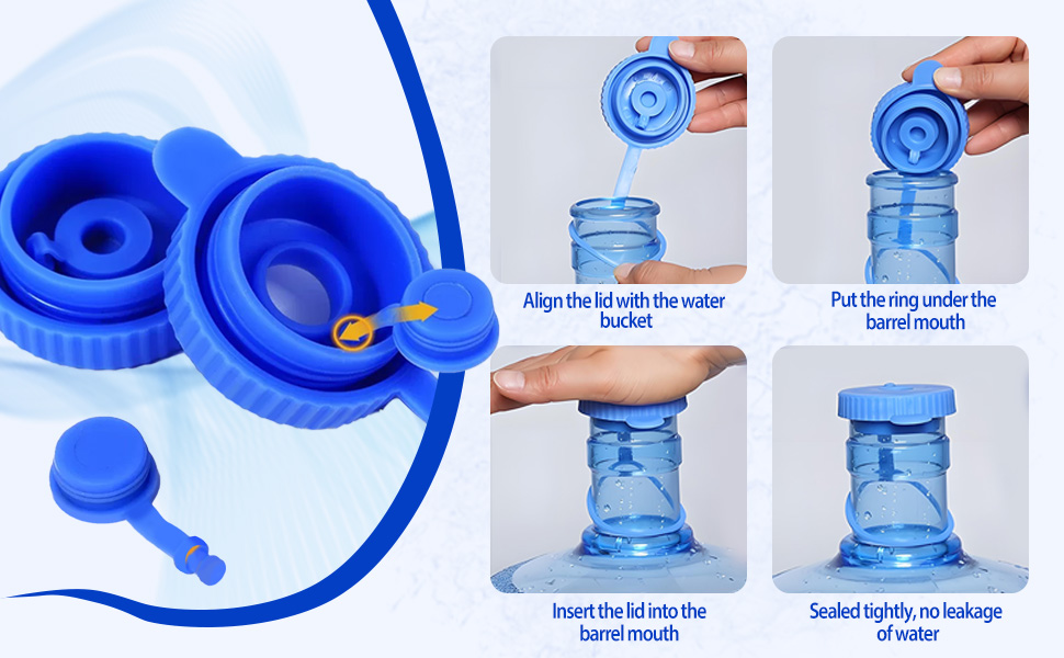 water jug caps