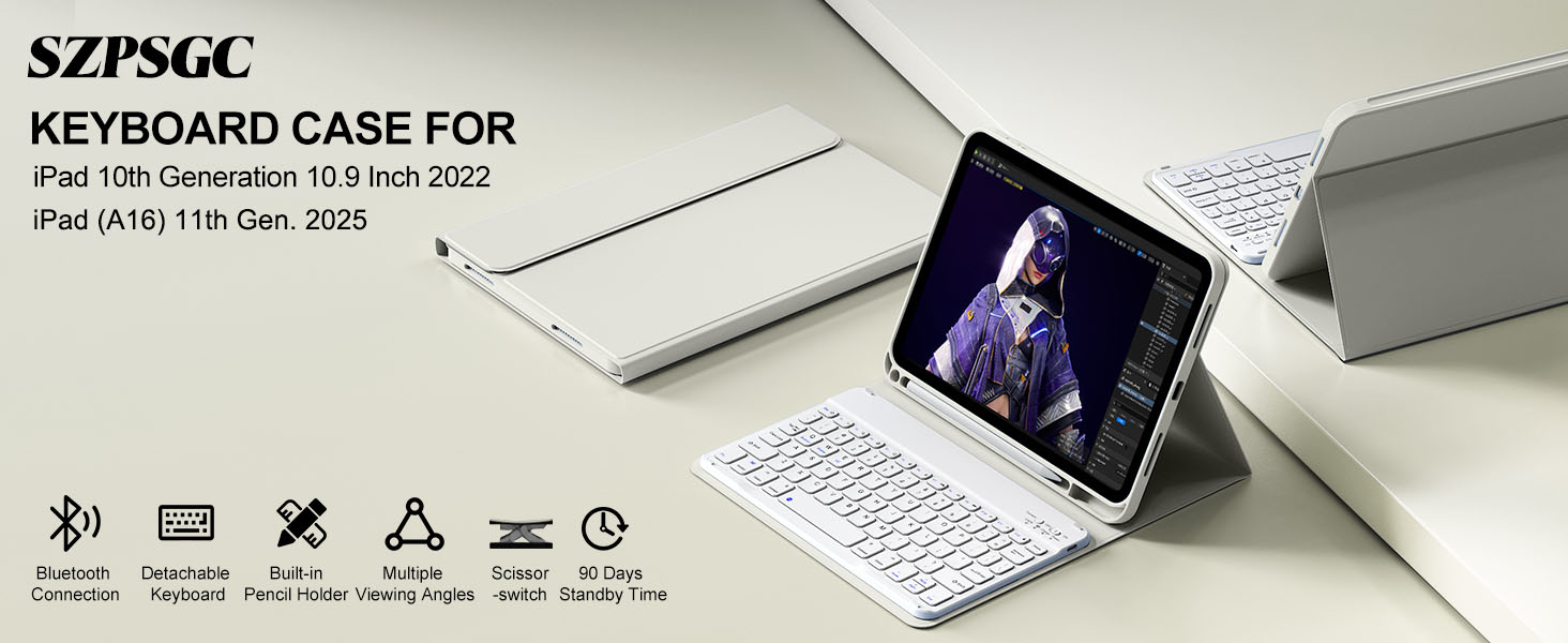 for 10th generation case with keyboard
