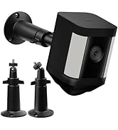 Riyitauto 360° Adjustable Ring Security Camera Wall Mount for Ring Spotlight Cam Plus/Pro & Stick...