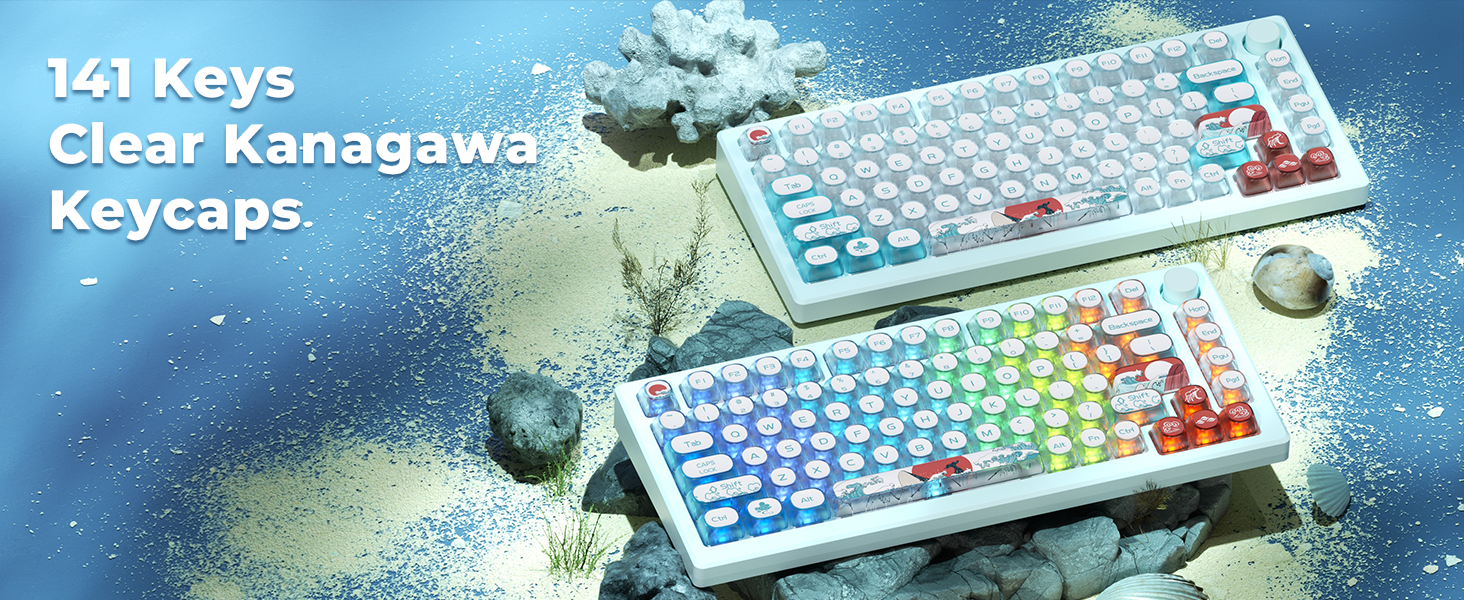 clear keycaps