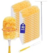 YagoDago 6 ft & 3 ft Extendable Duster Handle with 30 Pcs, Duster Refills Kit Compatible with Swi...