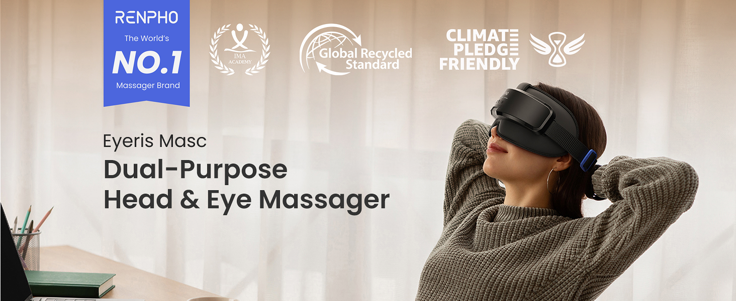 FSA/HSA Eligible Head & Eye Massager