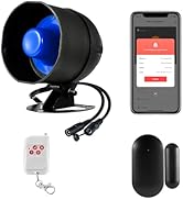 WiFi House Alarm Systems, 120dB Alarm System for Home Security with Window Door Alarm Sensor and ...