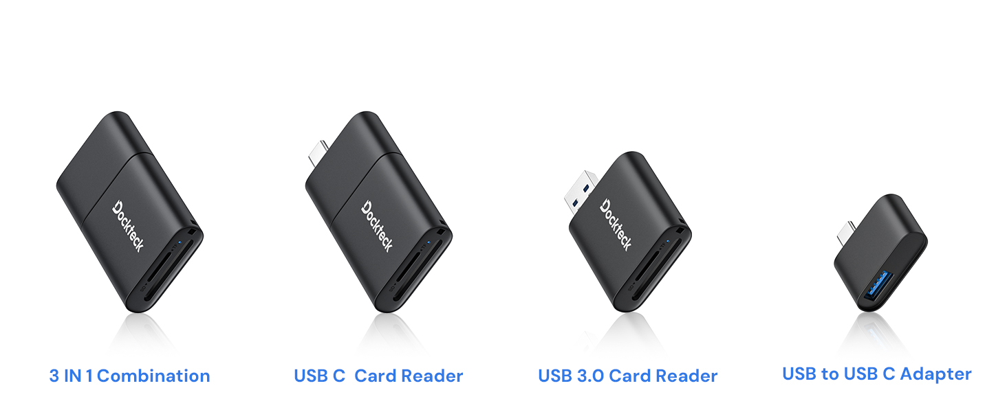 Multi functional Card Reader USB C & USB A