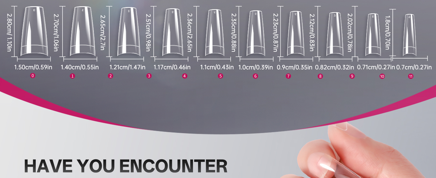 Clear Nail Tips