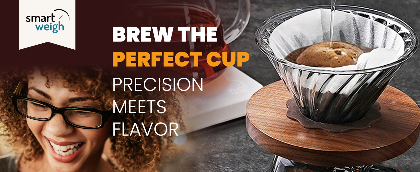 Rechargable Coffee Scale with Rubber Mat brew perfect cup precision meets flavor