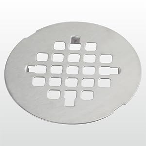 shower drain cover round snap in shower drain cover