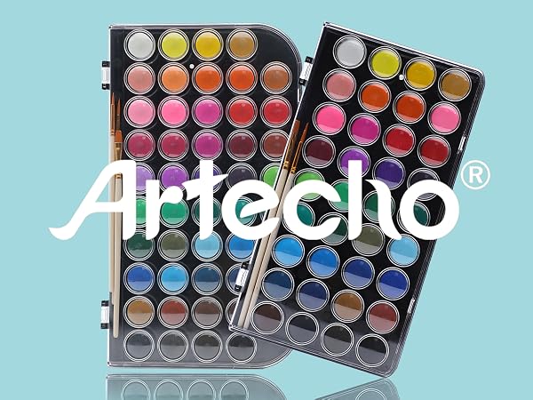 watercolor cake set