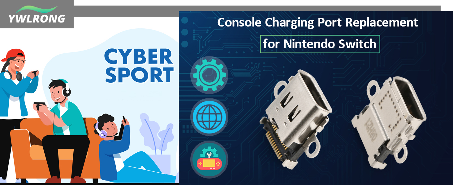 for Nintendo Switch Charging Port Replacement