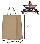 kraft shopping bags