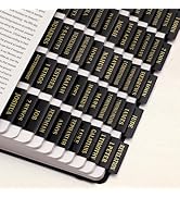 RETTACY Bible Tabs, for Women & Men, 66 Tabs for Old & New Testament, Additional 18 Tabs for Apoc...