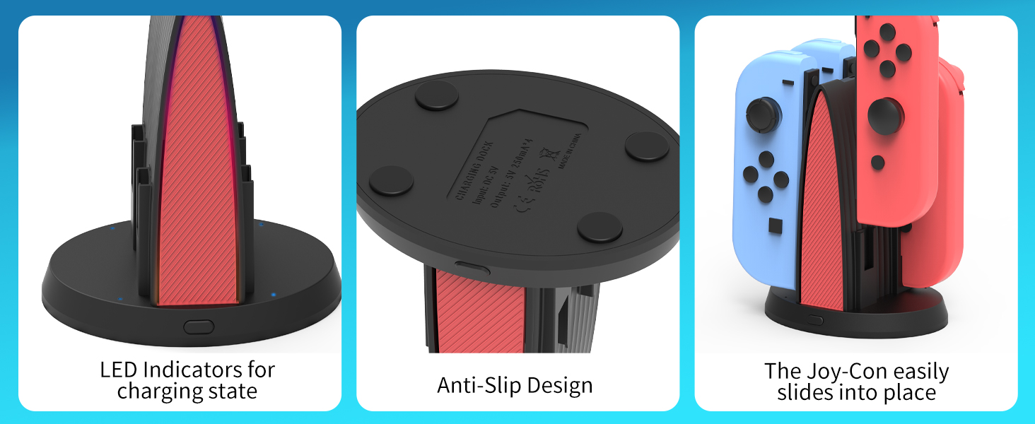 Controller Charging Dock for Nintendo Switch