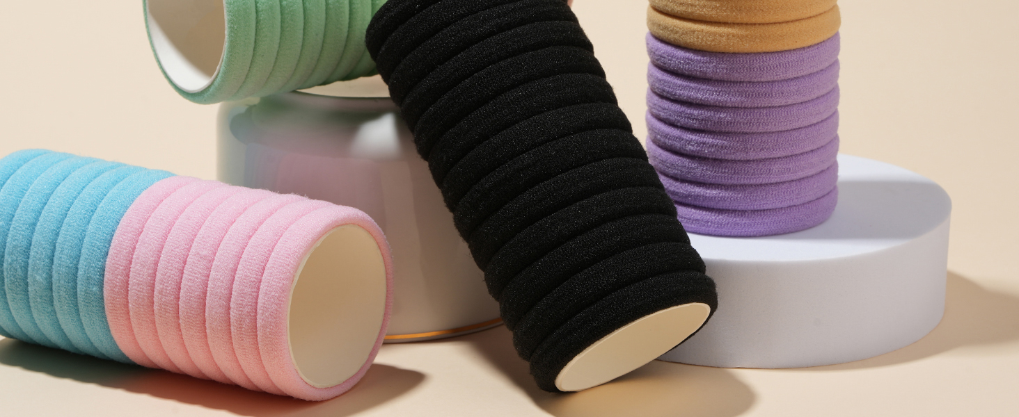 hair ties for thick hair