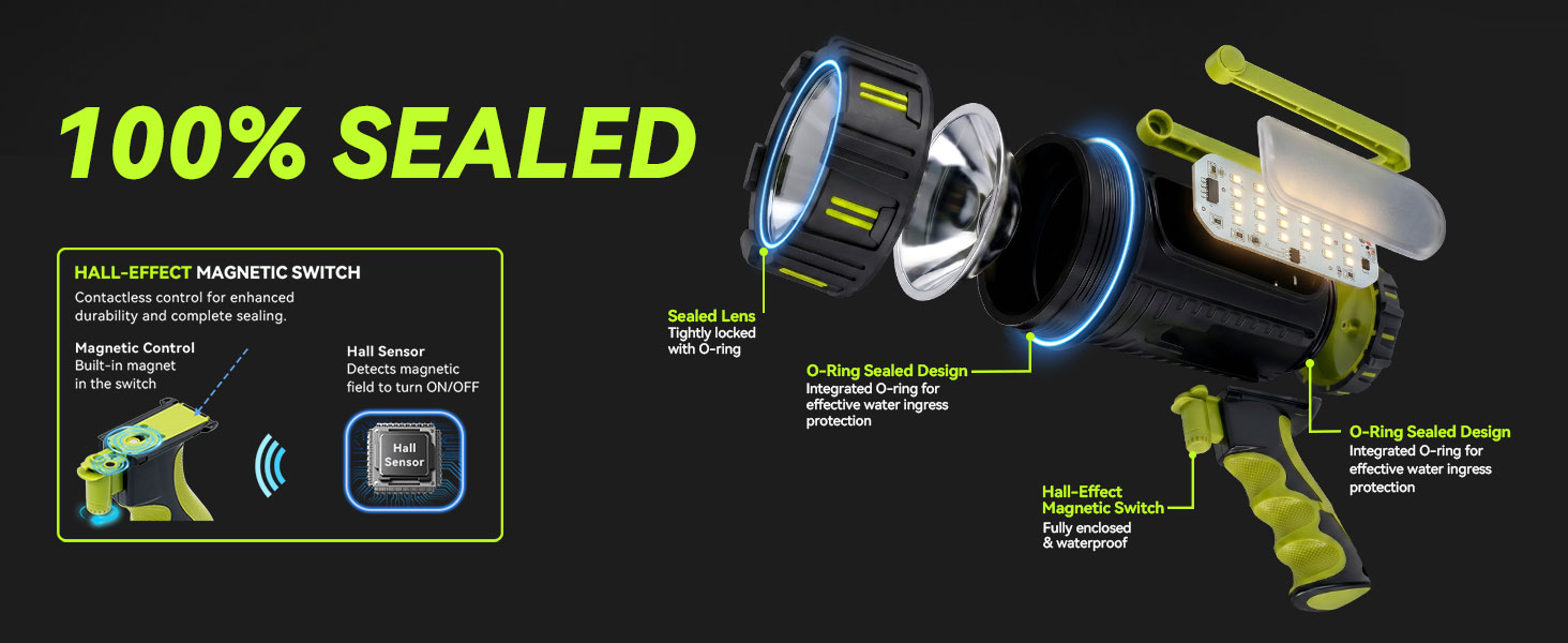 T100 Spotlight Rechargeable