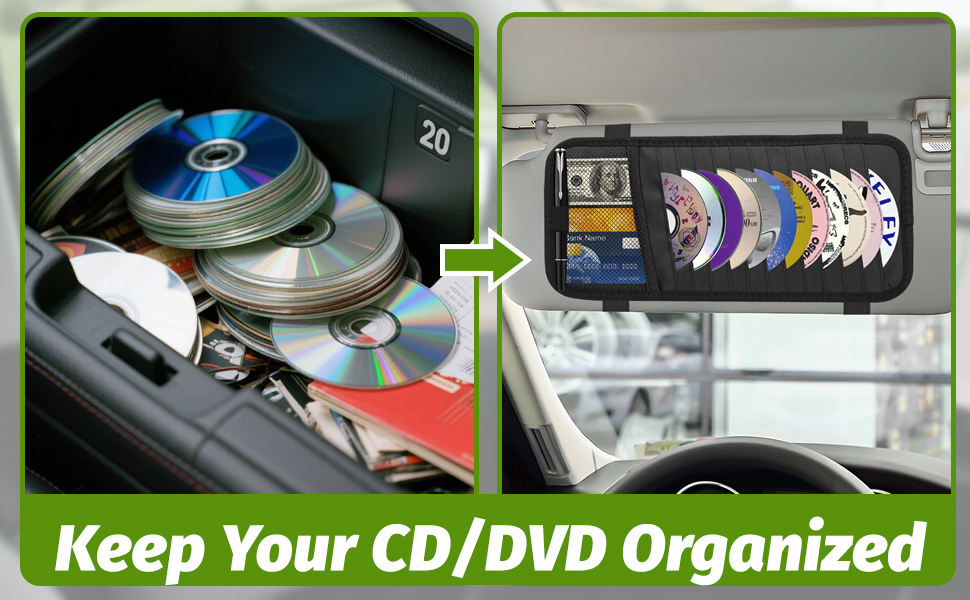 Car CD & DVD Holder