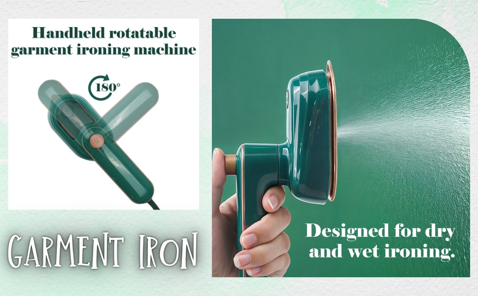 Rotary Garment Iron Steamer