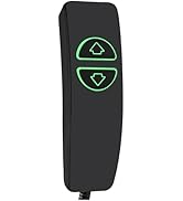 Hommoat 2 Button 5 Pin Hand Remote Control for Power Lift Chair & Power Recliner, Replacement Rem...