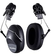 Noise Cancelling Helmet Attachable Ear Muffs Blocking Sound Reduction Ear Protection for Construc...