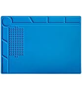 Kaisi S-130 Insulation Silicone Soldering Mat Repair Mat, Heat Resistant Silicone Work Mat 932°F ...