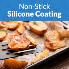 non-stick silicone coating parchment paper brown