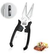 Multifunctional Kitchen Scissors - Kitchen Shears with Magnetic Holder & Safety Lock, Heavy Duty ...