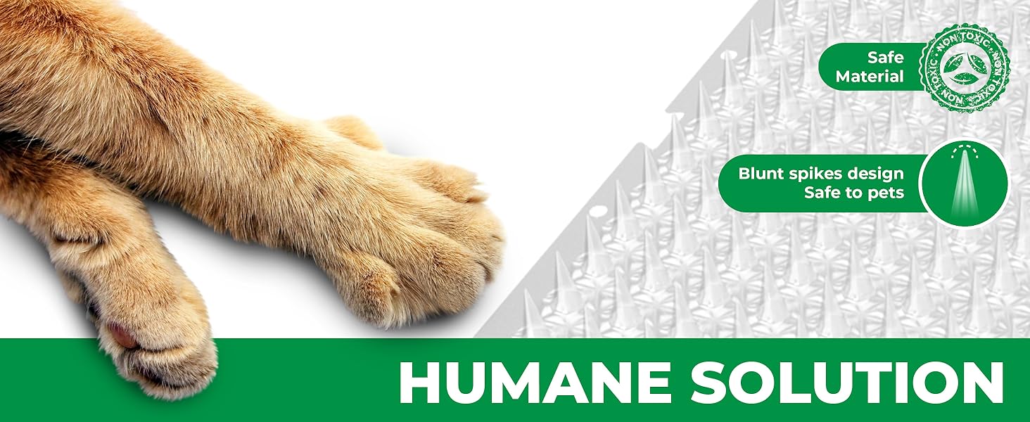 Blunt Spikes Safe for Your Pets