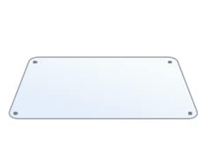 clear desk cover