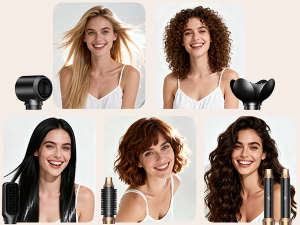 Ukliss 6 in 1 Hair Dryer Brush