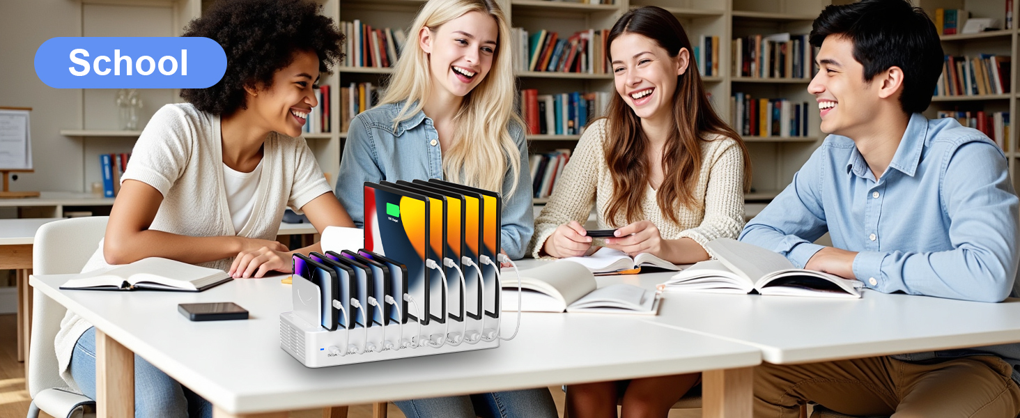 tablet charging station