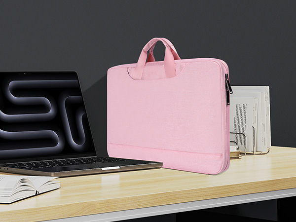 Waterproof Laptop Sleeve Briefcase Men Women Bag with Organizer