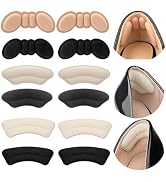 Riootlnm Heel Pads for Shoes Too Big, Shoe Inserts for Loose Shoes, Heel Grips Protectors for Bli...