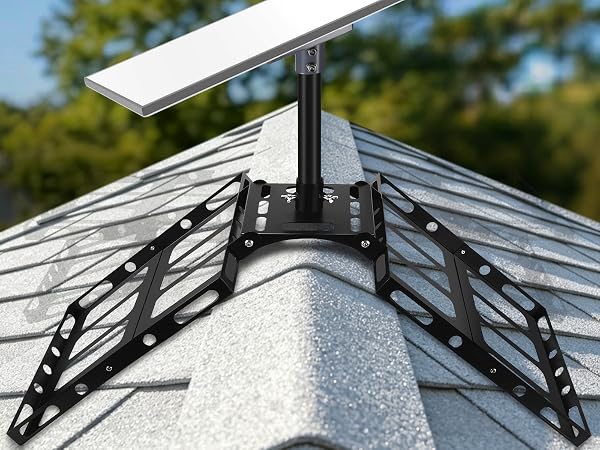 Gen 3 Roof Mount for Starlink, Adjustable Starlink Roof Mount, No Drilling Required Starlink Stan...