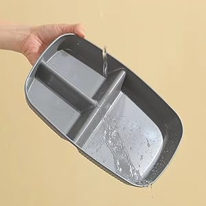 Unbreakable Divided Plates 11 Inch