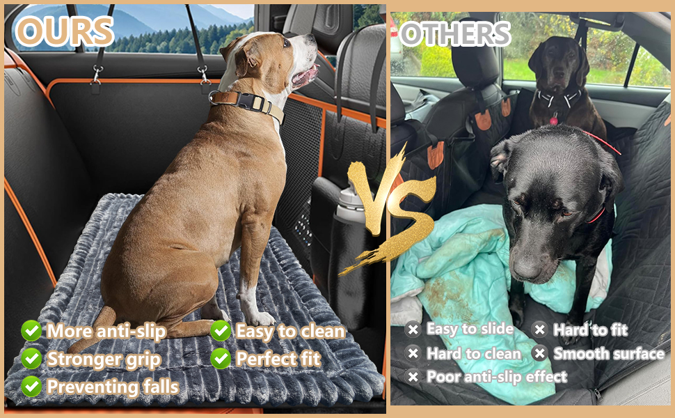 Dog Travel Beds Blanket for Cars, SUVs, Sedans, Sofas