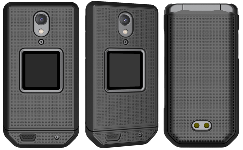 cat s22 flip phone case hard shell cover with texture grip