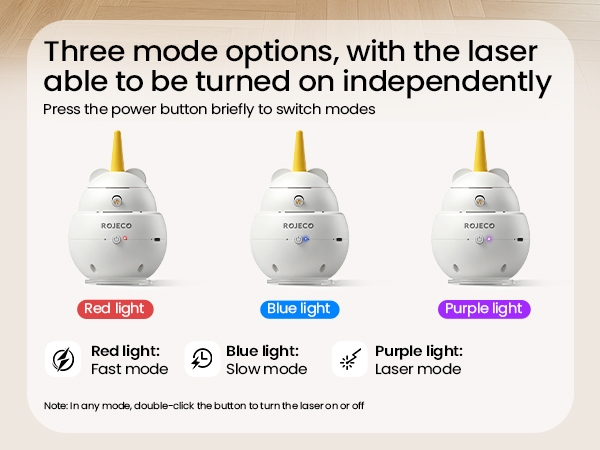 Three mode options