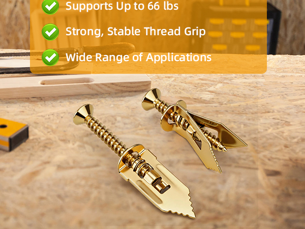 Self-Drilling Drywall Anchors Kit