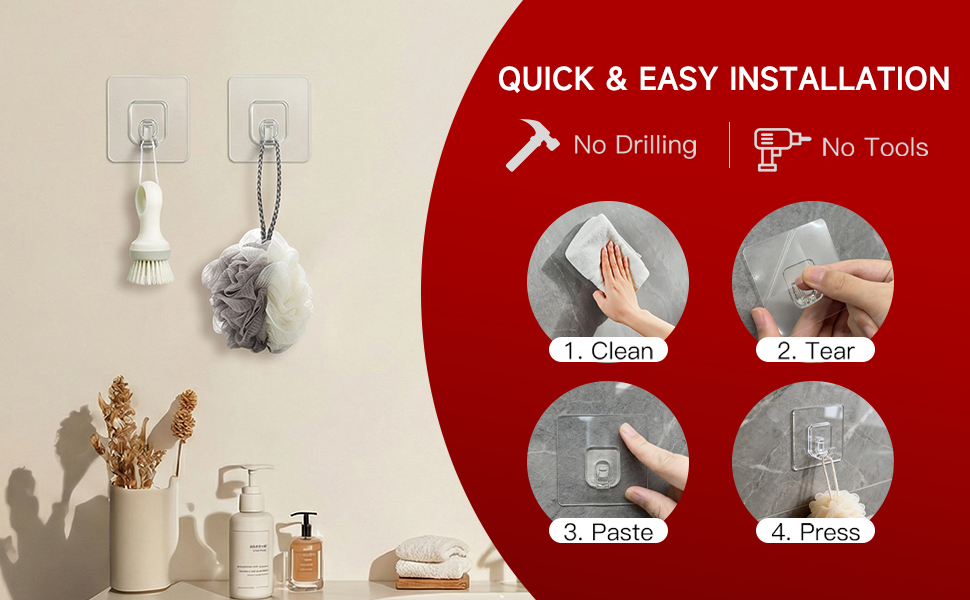 shower hooks