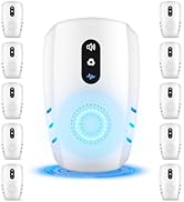 2026 Upgraded Ultrasonic Repellent Indoor Insect Repellent 3 Mode Switching,10 Packs