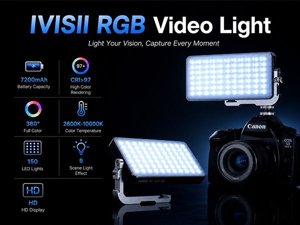 rgb video light