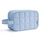 Narwey Travel Toiletry Bag for Women Girl, Travel Bags for Toiletries Traveling Women, Quilted Pu...