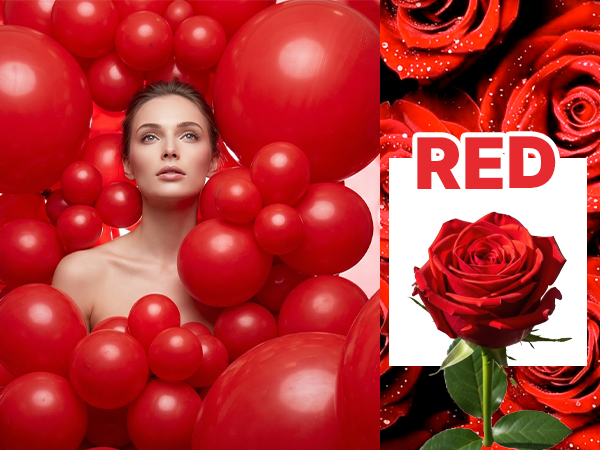 PartyWoo Red Balloons