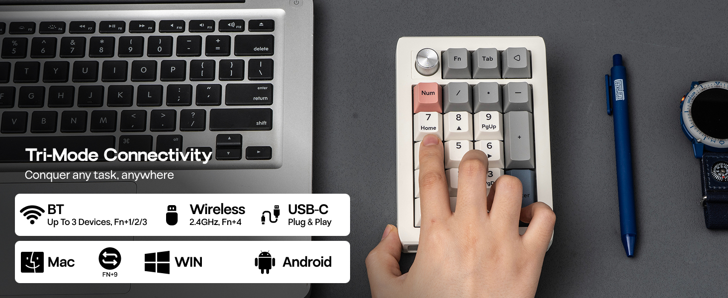 EK21 VIA Mechanical Number Pad