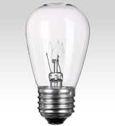 Outdoor Weatherproof S14 Incandescent Replacement String Light Bulbs
