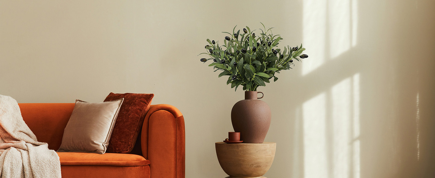 Faux Olive Branches