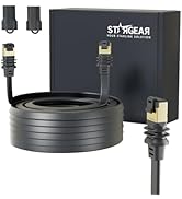 STARGEAR 32.8FT Starlink Gen 3/Mini Cable, Starlink Flat Hidden Power Ethenet Cable, Starlink Acc...