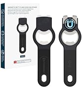 KITCHENDAO 2-in-1 Bottle Opener with Magnet – Manual Soda & Beer Cap Tap Opener with Cap Catcher,...