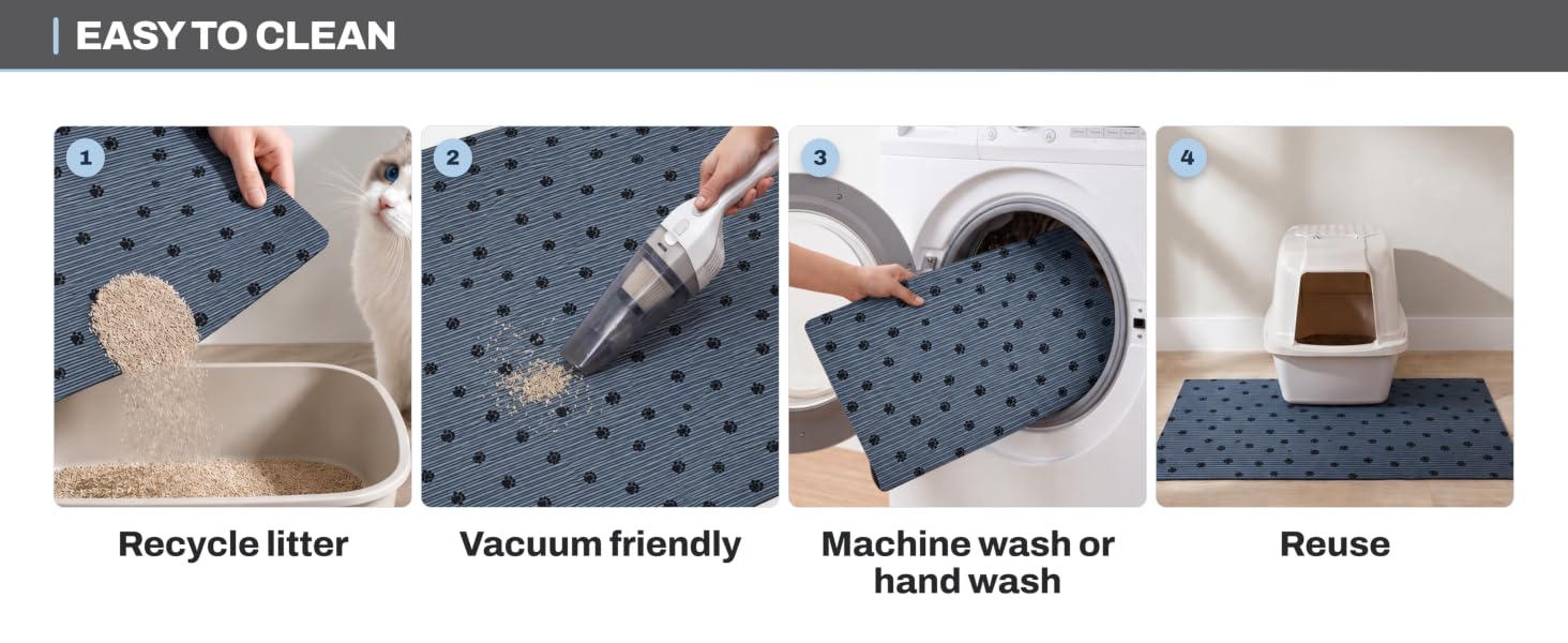 Drymate Premium Cat Kitten Litter Box Trapping Mat Absorbent Waterproof estera de la caja de arena