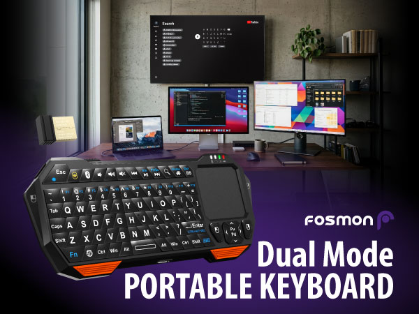 dual mode portable keyboard