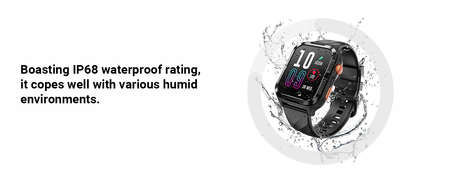 IP68 Water Resistance
